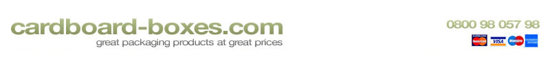 Cardboard Boxes - Great packaging products at great prices!